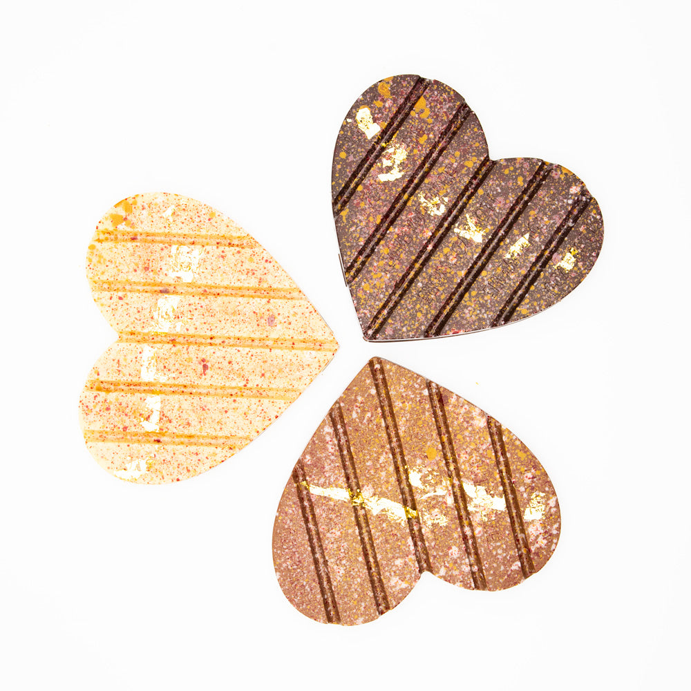 Valentijnsreep met speculaasvulling