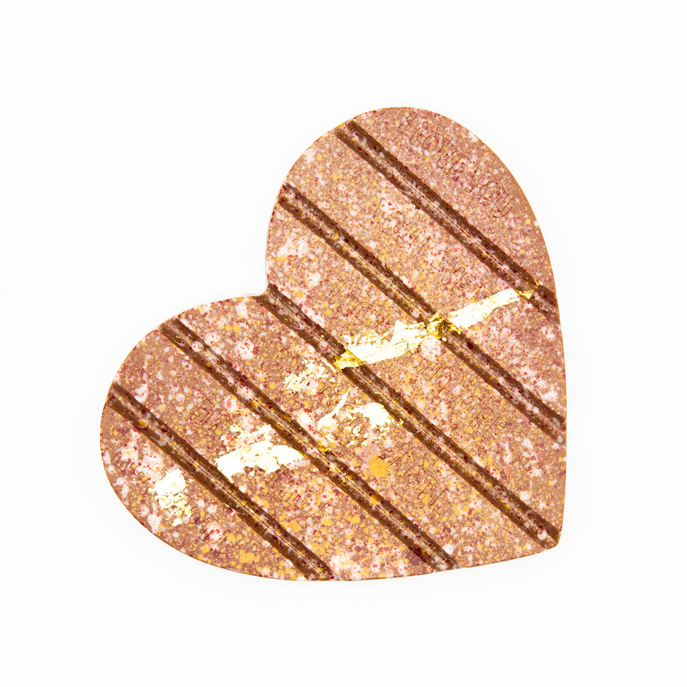 Valentijnsreep met speculaasvulling