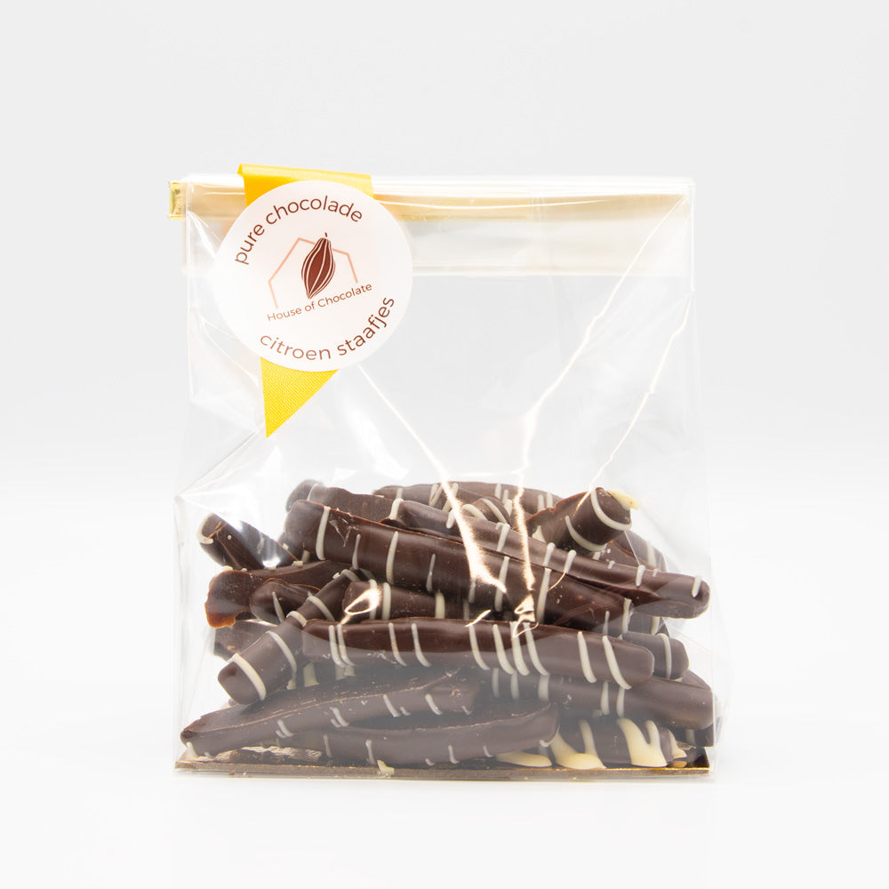 Pure chocolade staafjes