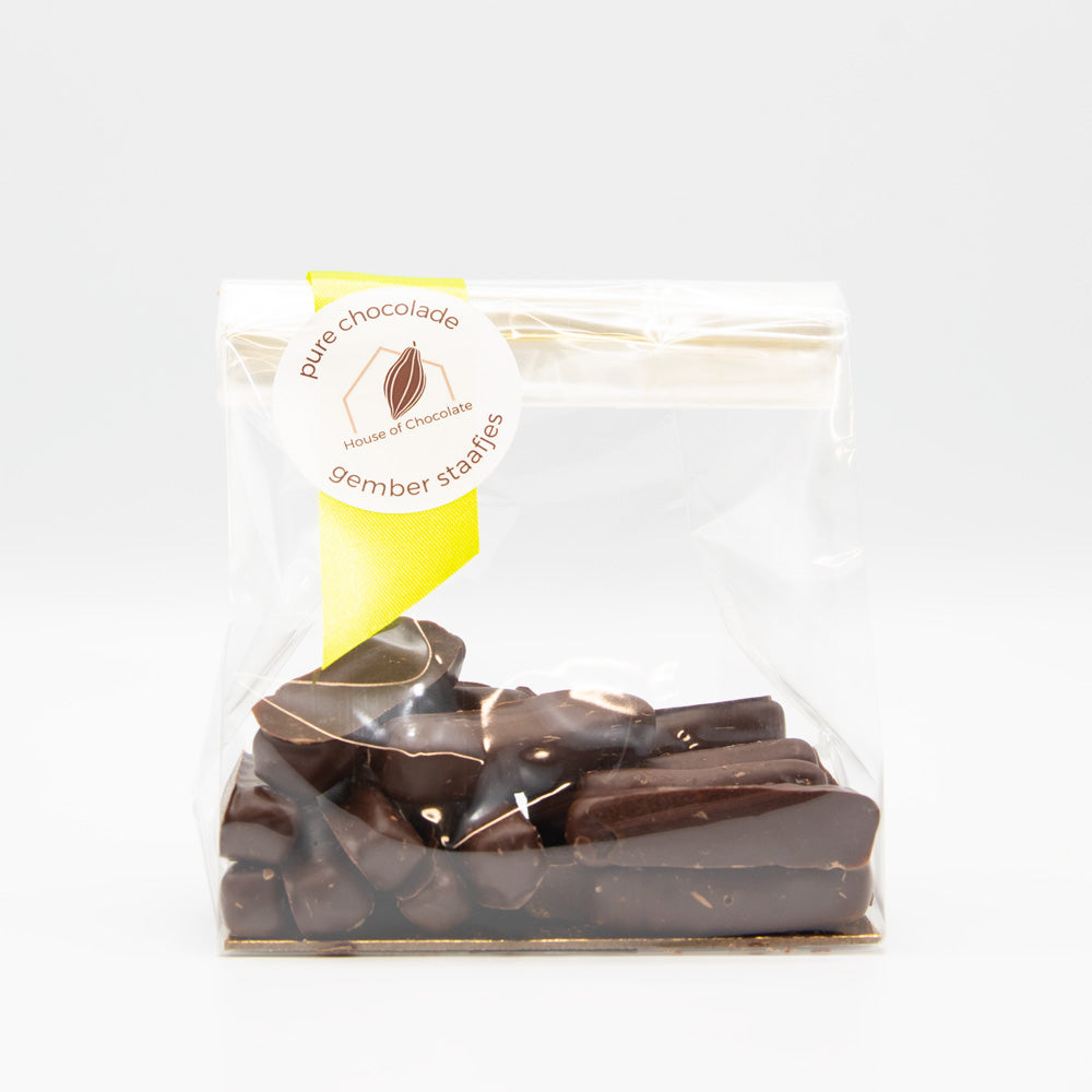 Pure chocolade staafjes